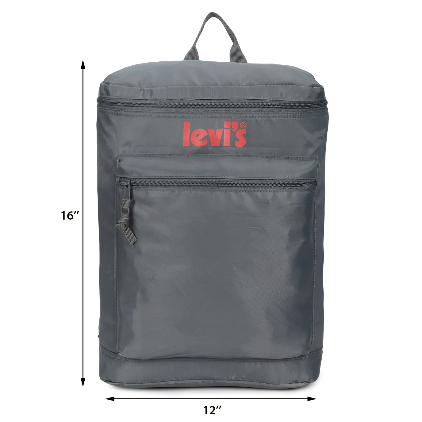 Men's Grey Solid Rucksack - Image 9