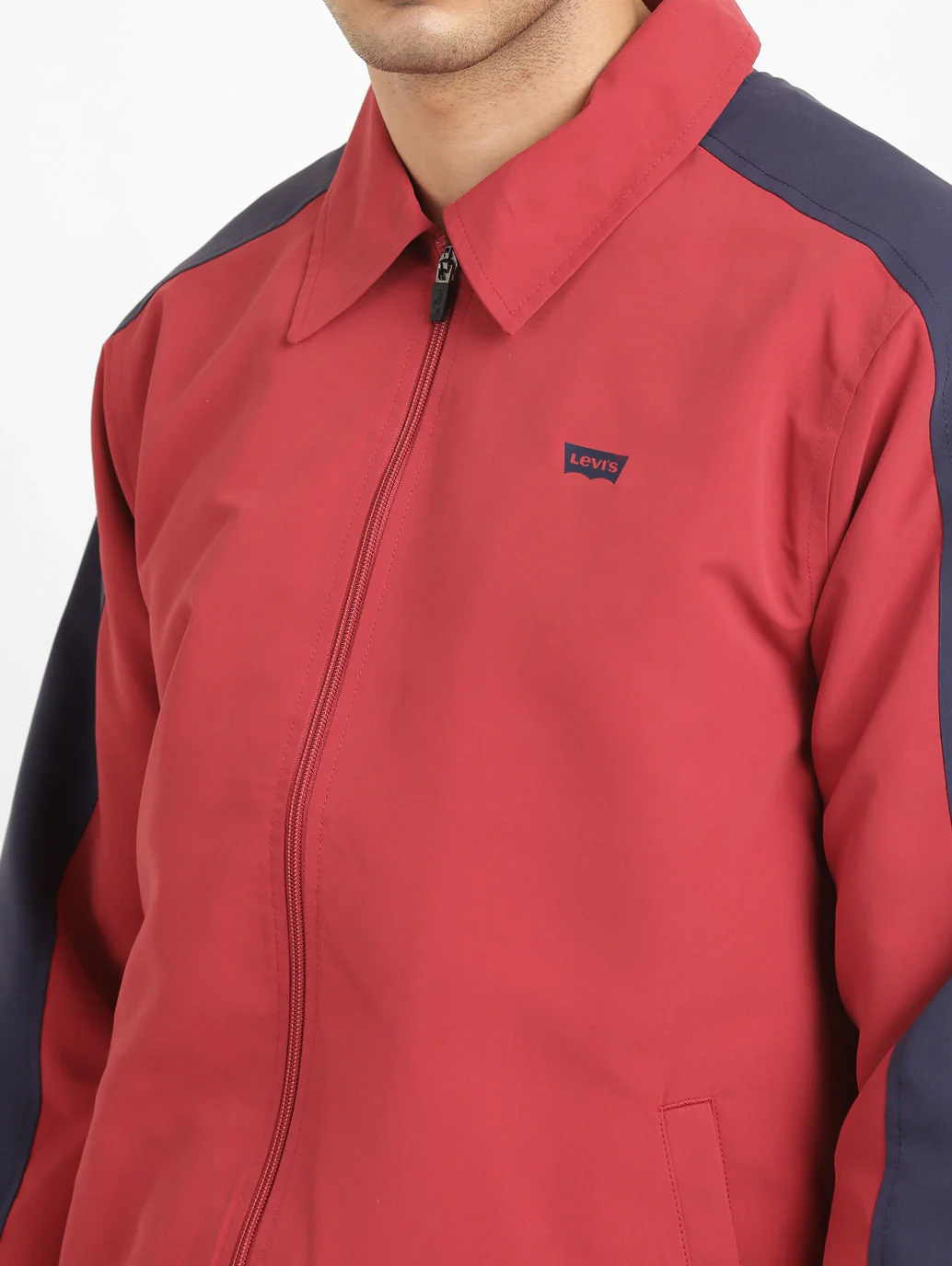 Mens Crew Neck Printed Tailored Jacket - Image 5