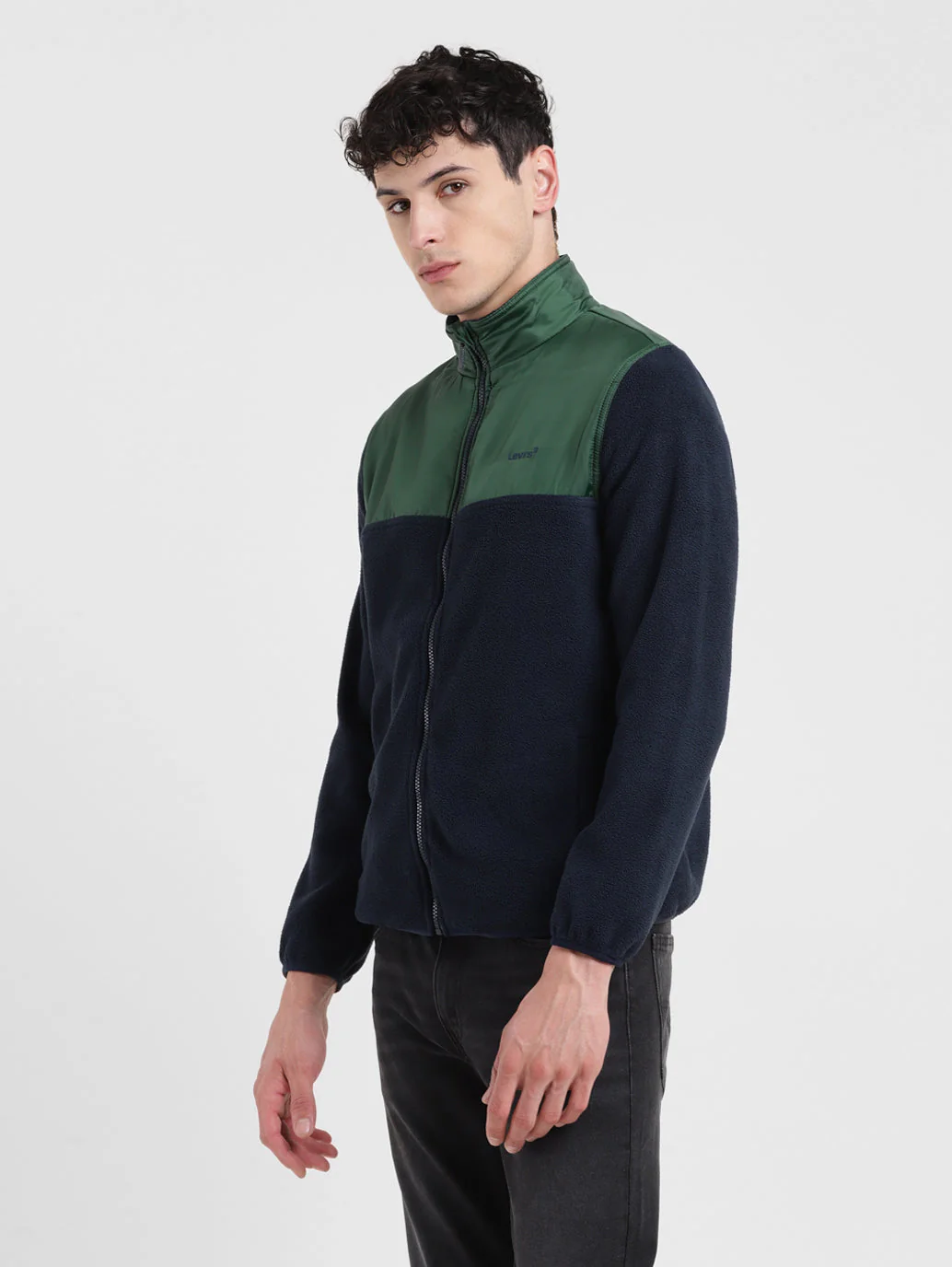 Men's Crew Neck Printed Jacket - Image 4