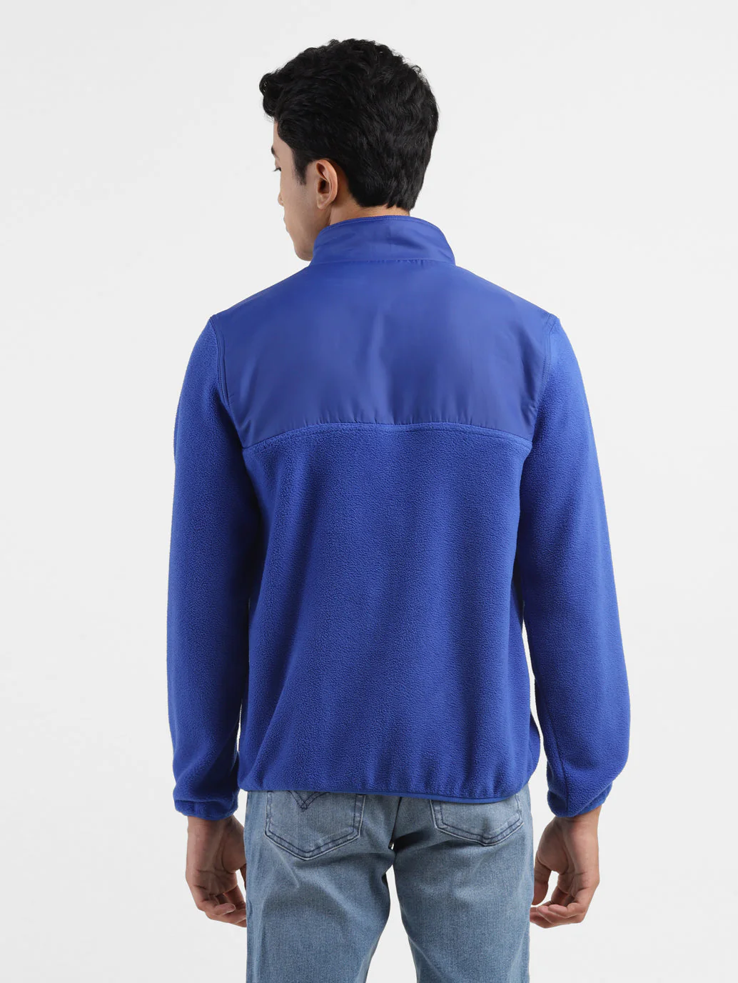 Mens Crew Neck Printed Tailored Jacket - Image 3