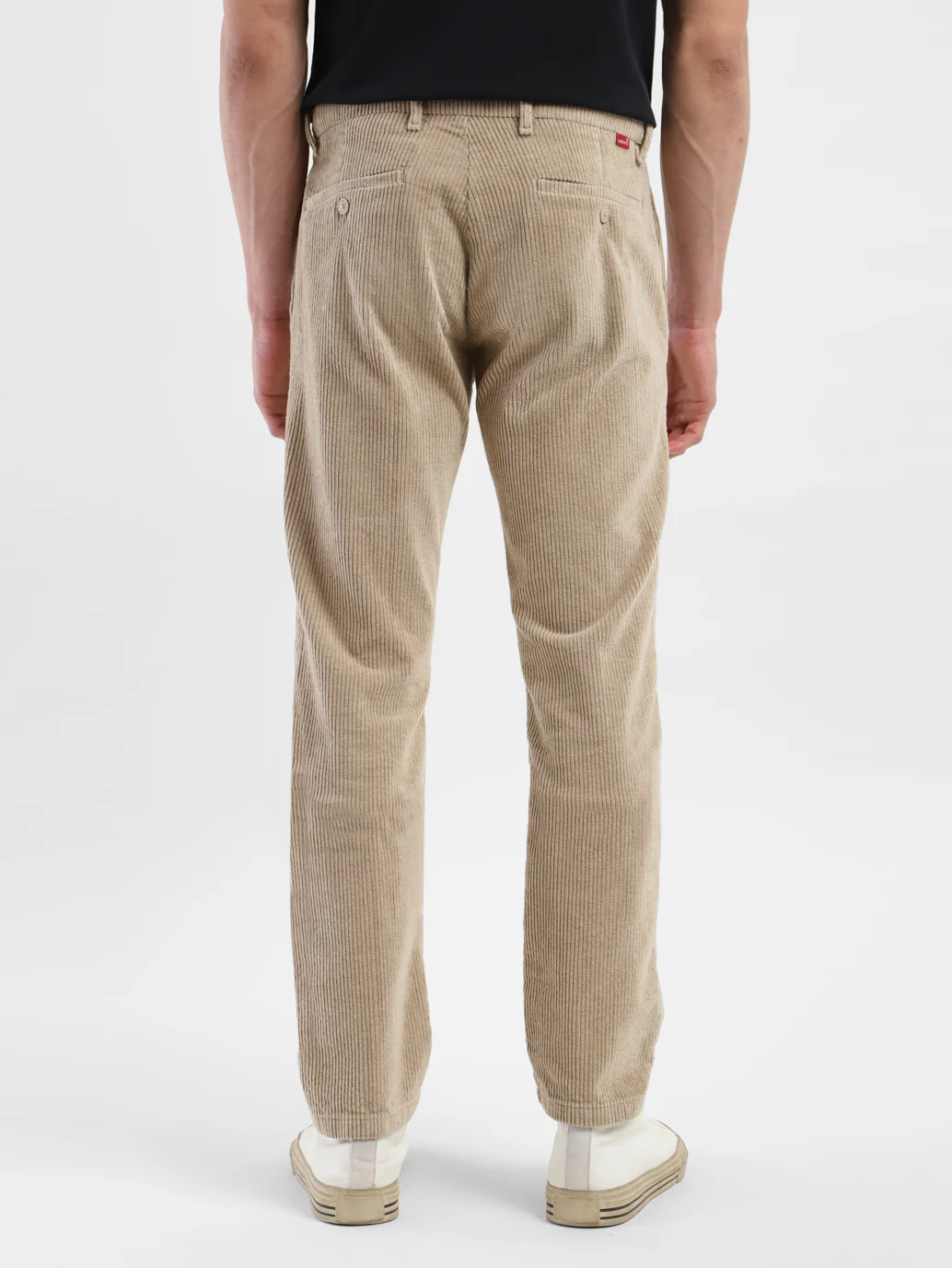 Men's Khaki Slim Fit Chinos - Image 3