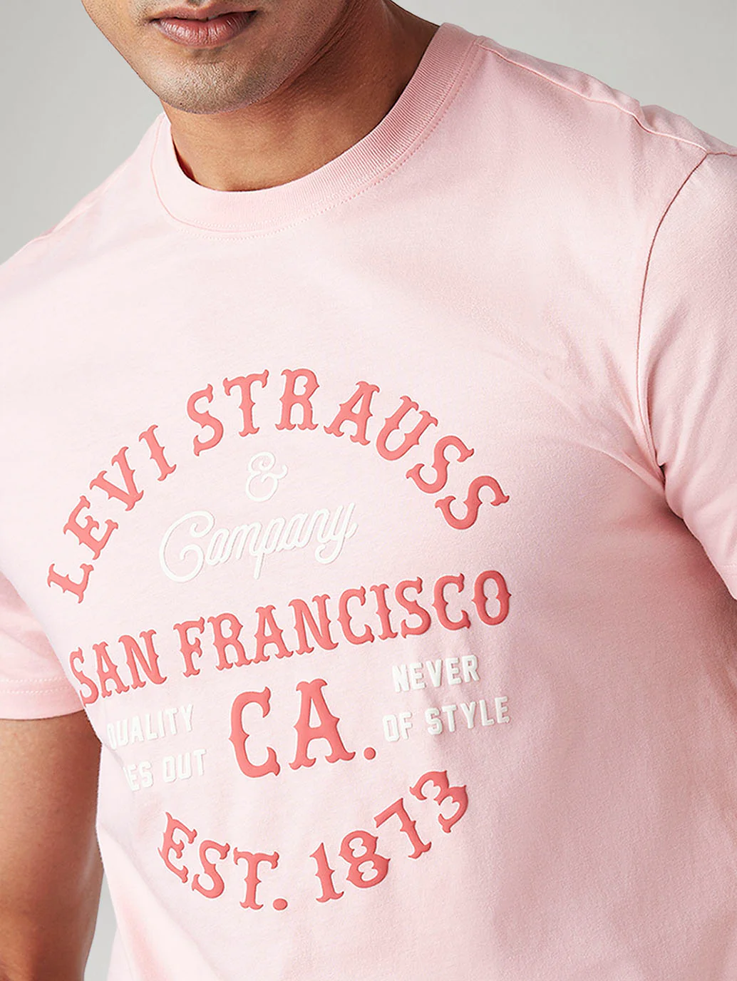Men's Knitted Slim Fit T-Shirt - Image 4