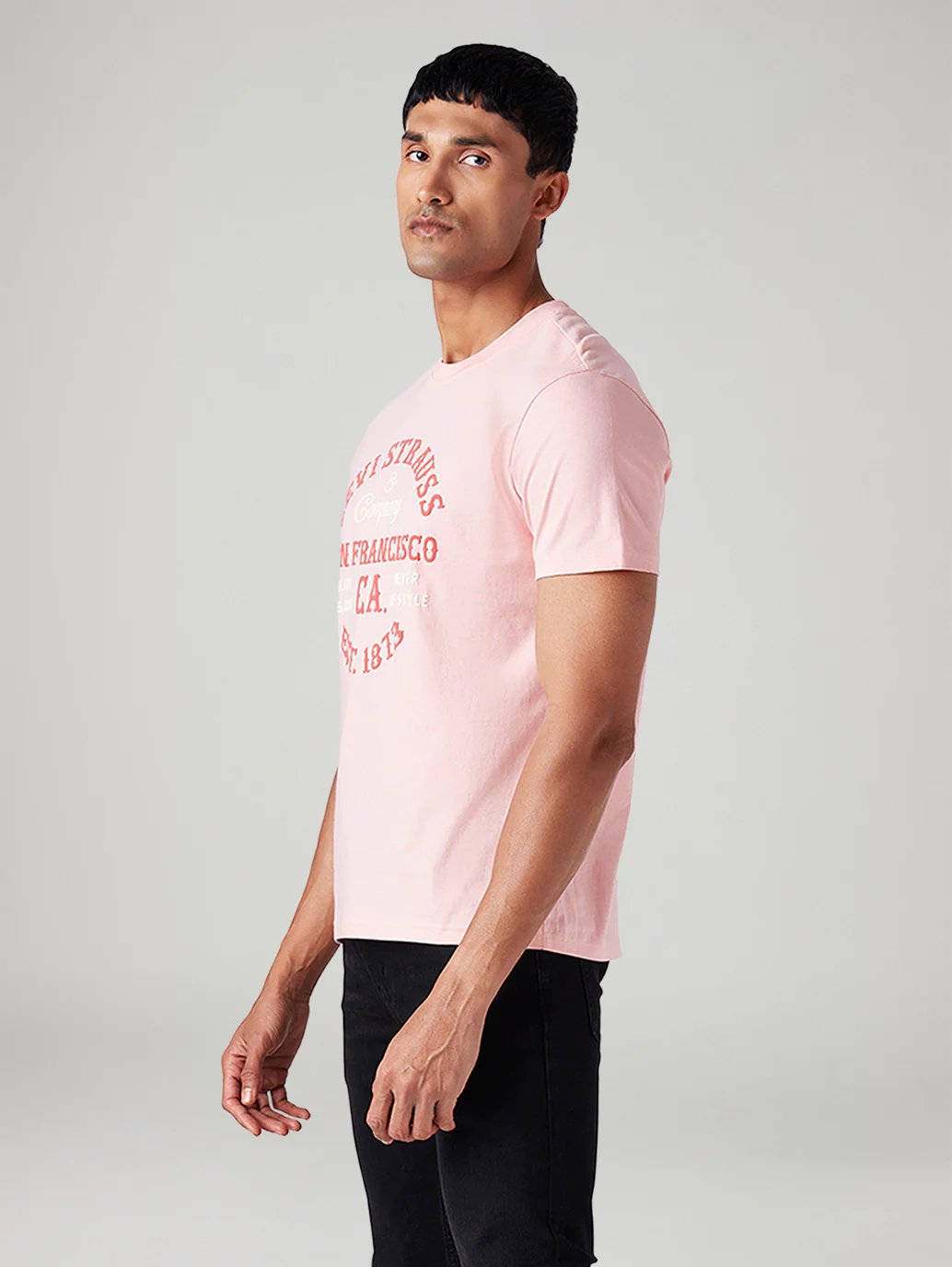 Men's Knitted Slim Fit T-Shirt - Image 5