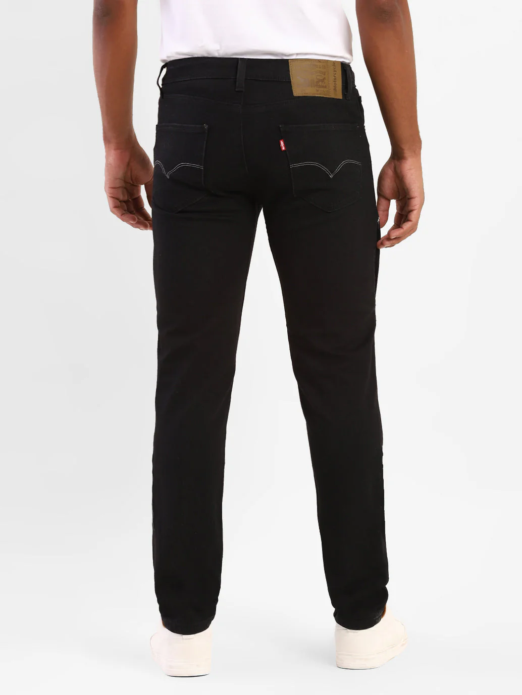 Men's 511 Black Slim Fit Mid Rise Jeans - Image 5