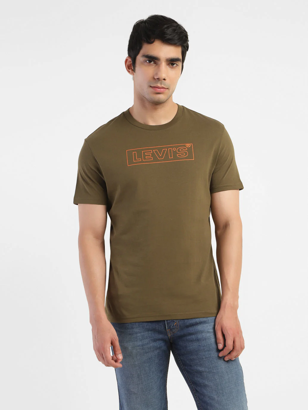 Men's Brand Logo Slim Fit T-shirt - Image 2