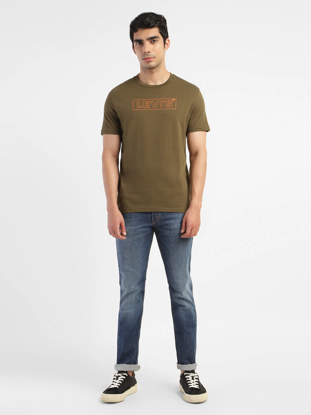 Men's Brand Logo Slim Fit T-shirt - Image 5