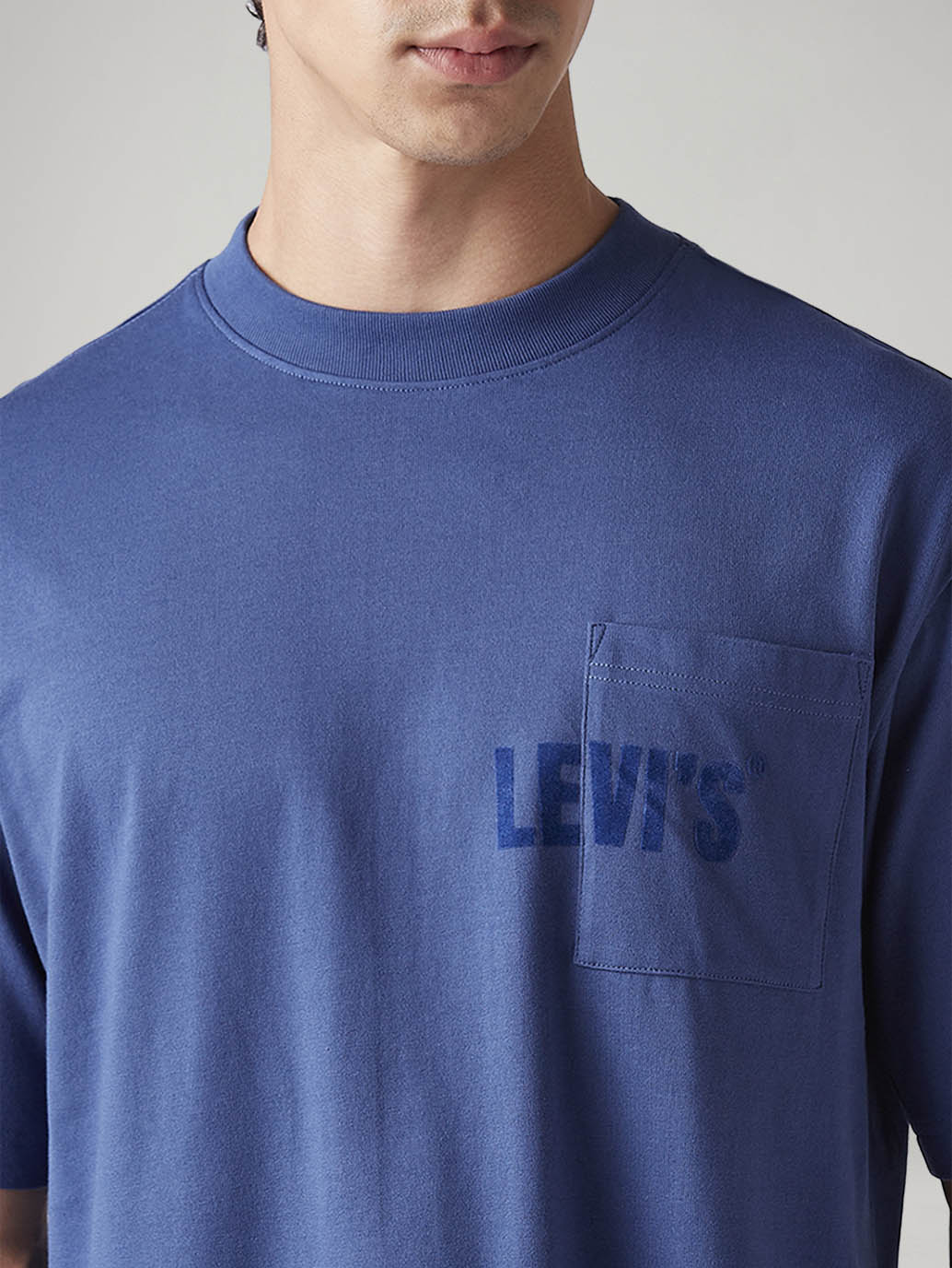 Men's Logo Printed Loose Fit T-Shirt - Image 4