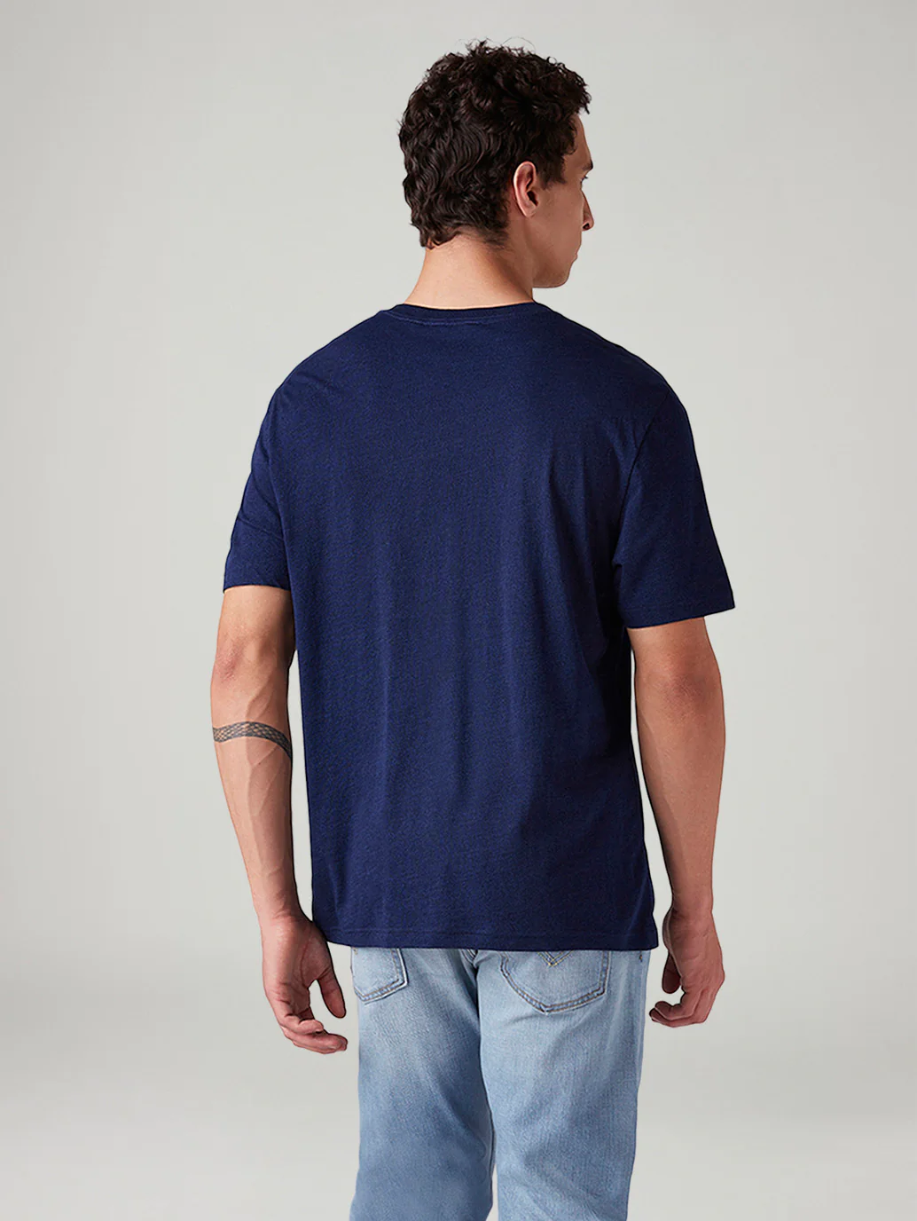Men's Logo Printed Regular Fit T-Shirt - Image 3