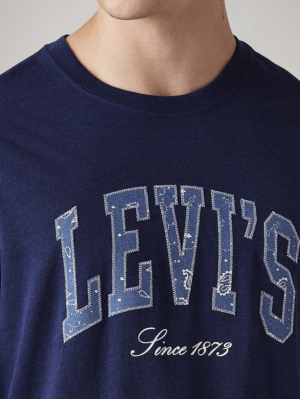 Men's Logo Printed Regular Fit T-Shirt - Image 4