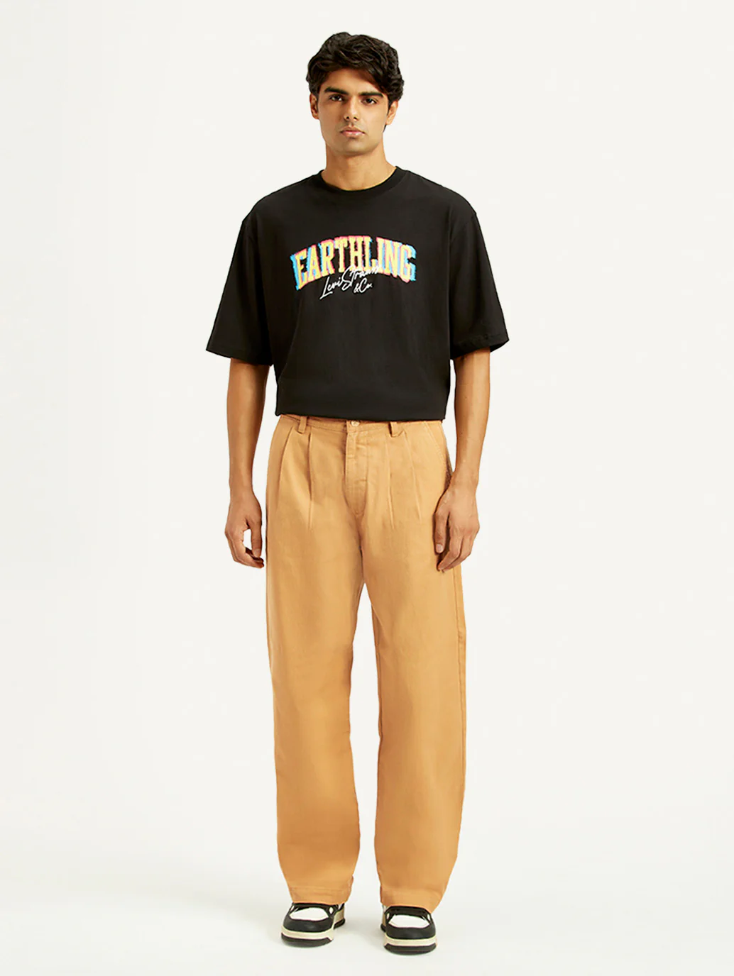 Men's Loose Fit Mid Rise Chinos - Image 2