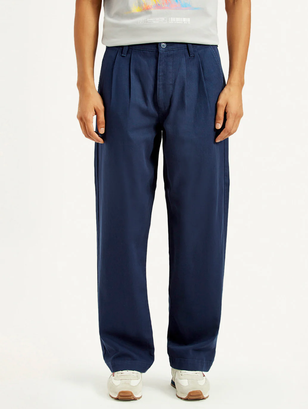 Men's Loose Fit Mid Rise Chinos - Image 3