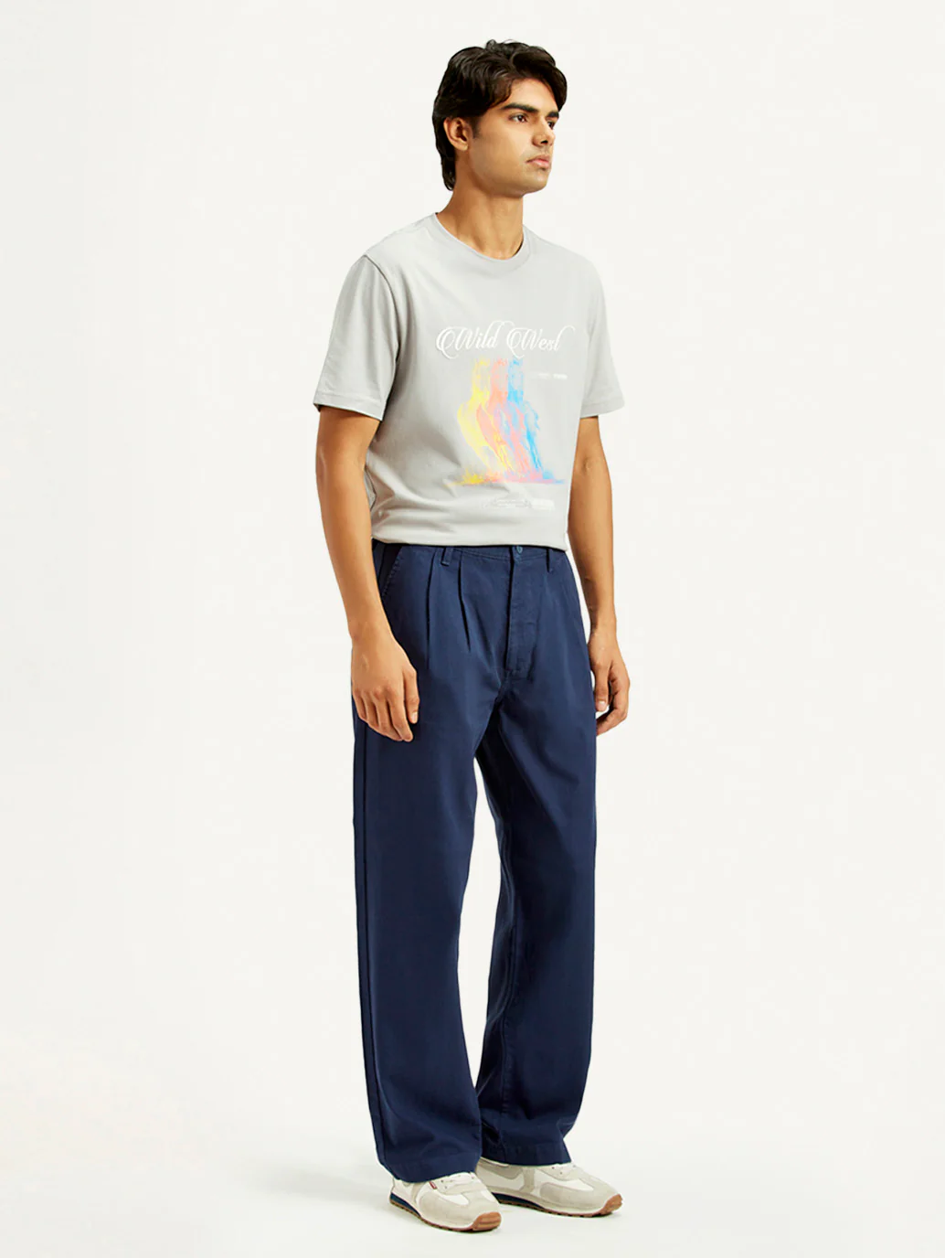 Men's Loose Fit Mid Rise Chinos - Image 6