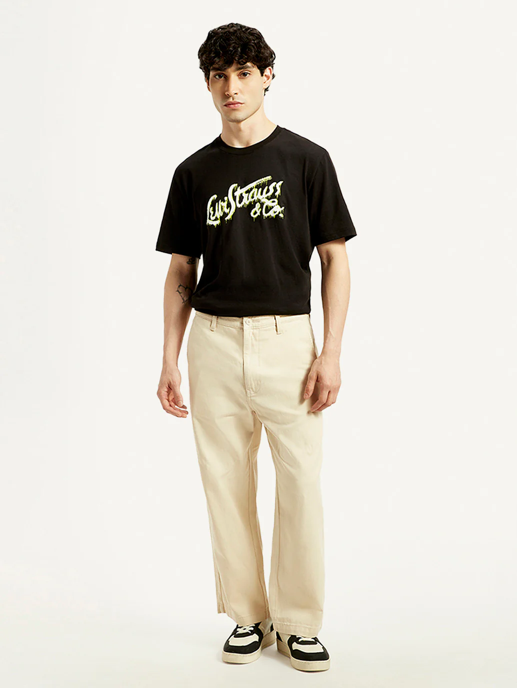 Men's Loose Fit Mid Rise Jeans - Image 2