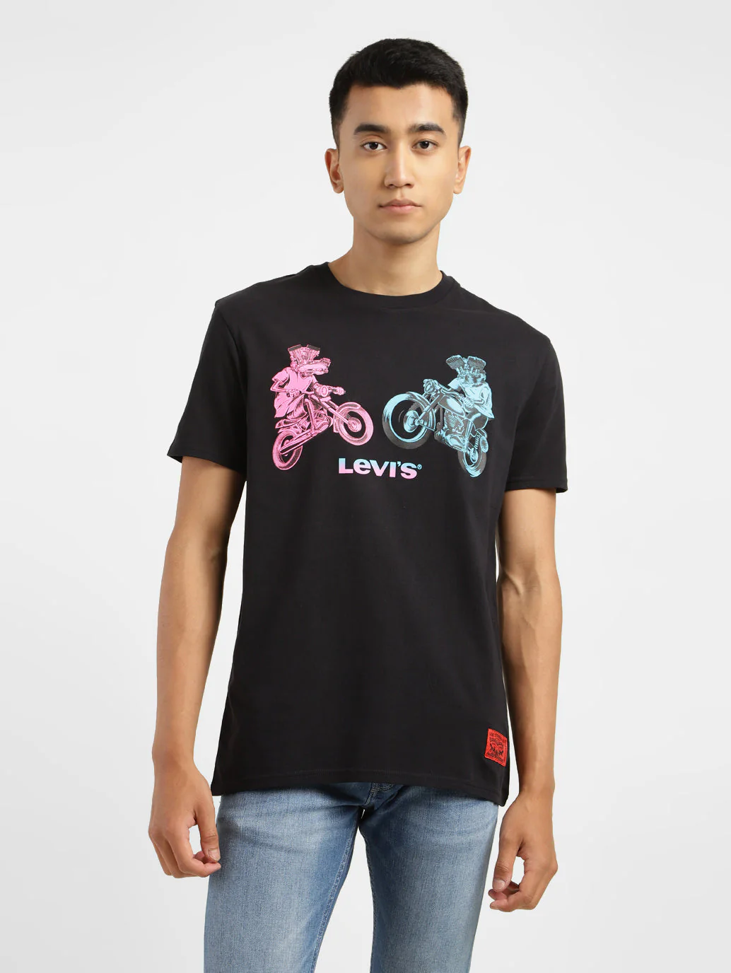 Men's Graphic Print Slim Fit T-shirt - Image 2