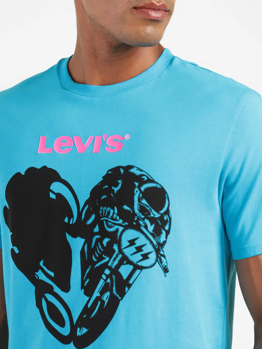 Men's Graphic Print Crew Neck T-shirt - Image 6