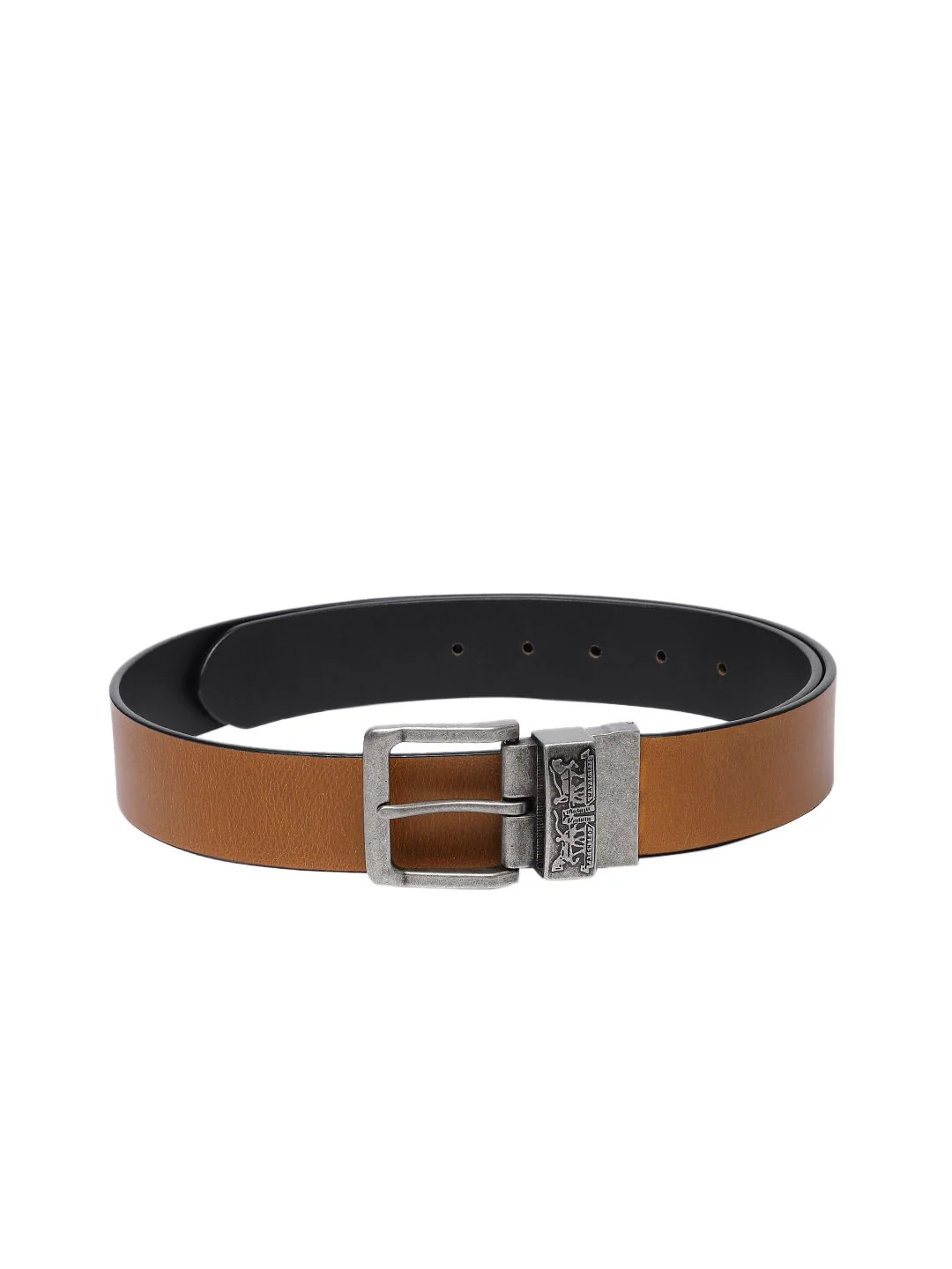 Men's Multicolored Reversible Belt - Image 2