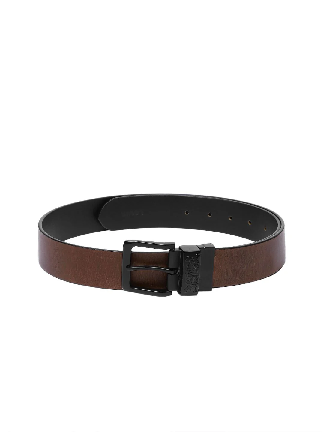 Men's Multicolored Reversible Belt - Image 2
