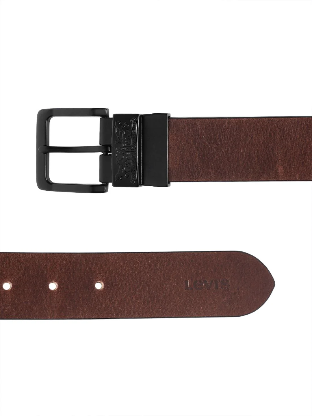 Men's Multicolored Reversible Belt - Image 4