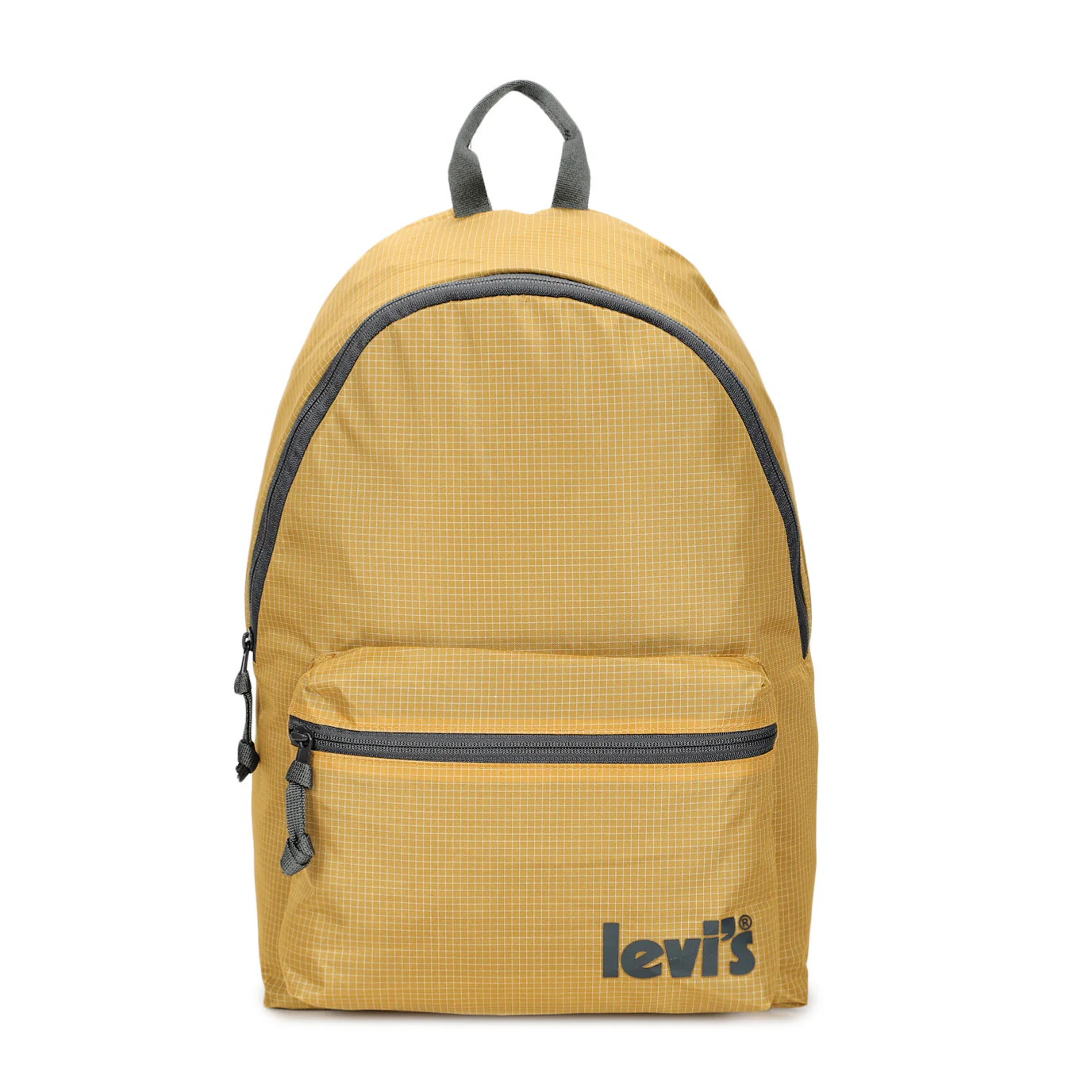 Men's Mustard Solid Backpack