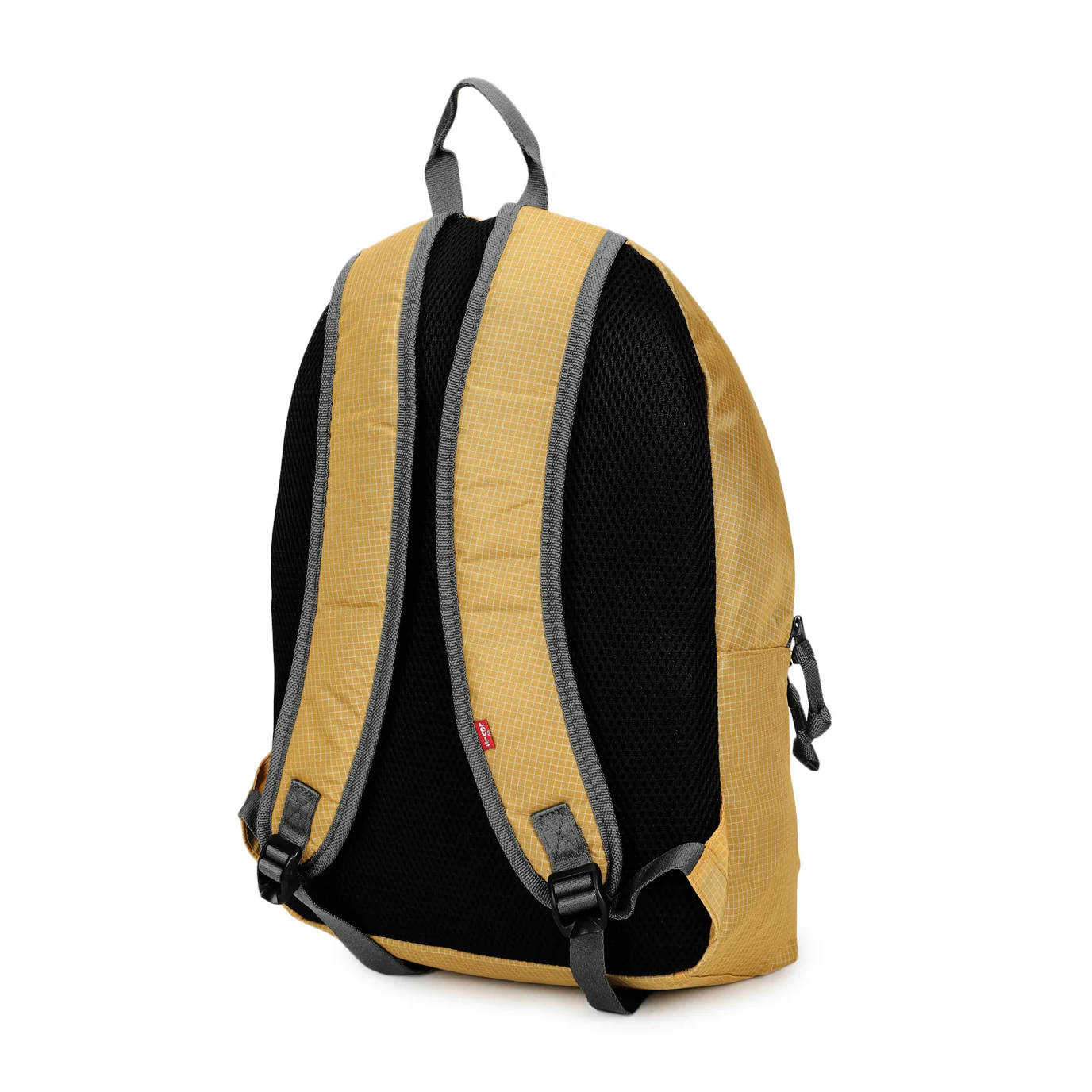 Men's Mustard Solid Backpack - Image 3