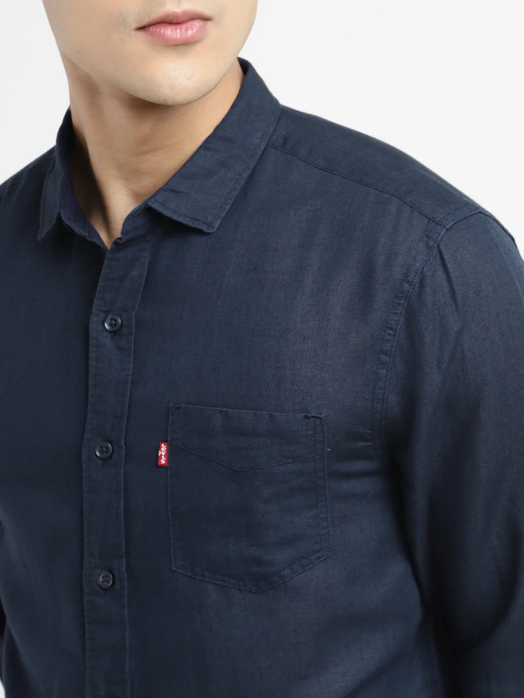 Men's Solid Regular Fit Shirt - Image 6