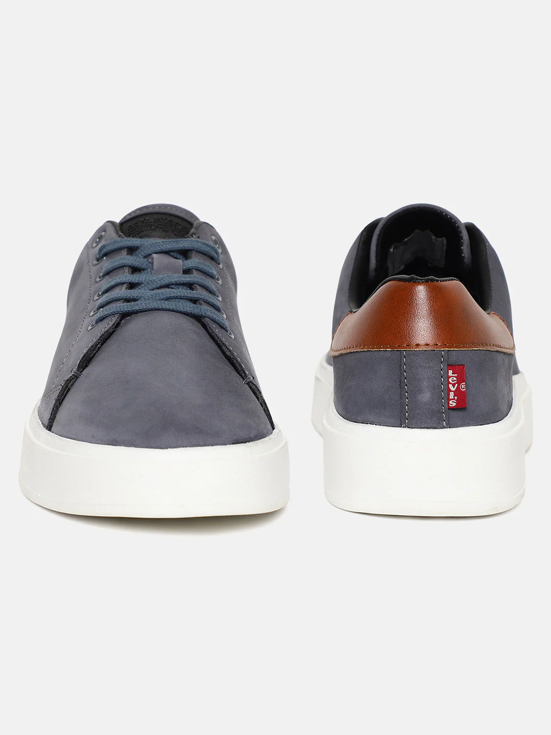 Men's Navy Colorblock Shoes - Image 3