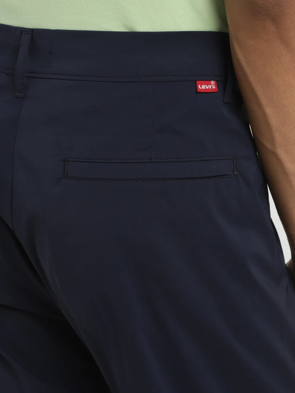 Men's Navy Regular Fit Detachable Cargo - Image 6
