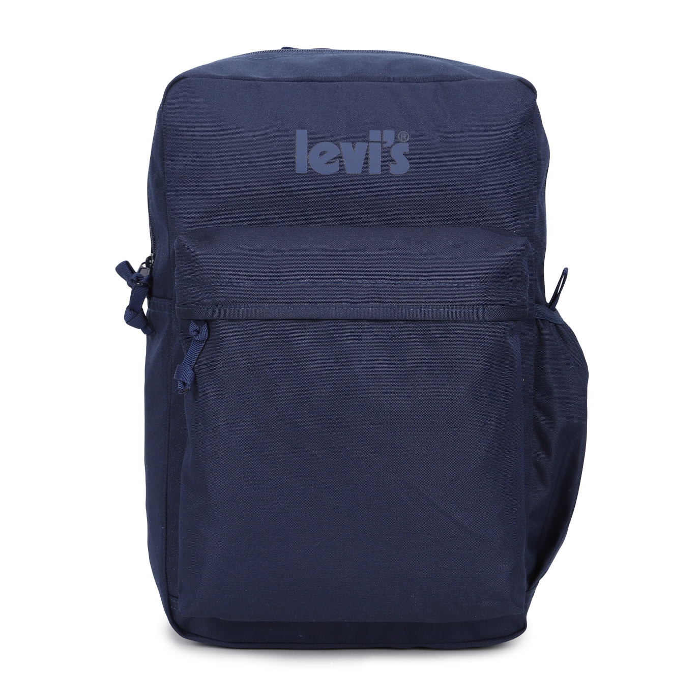 Men's Navy Solid Backpack