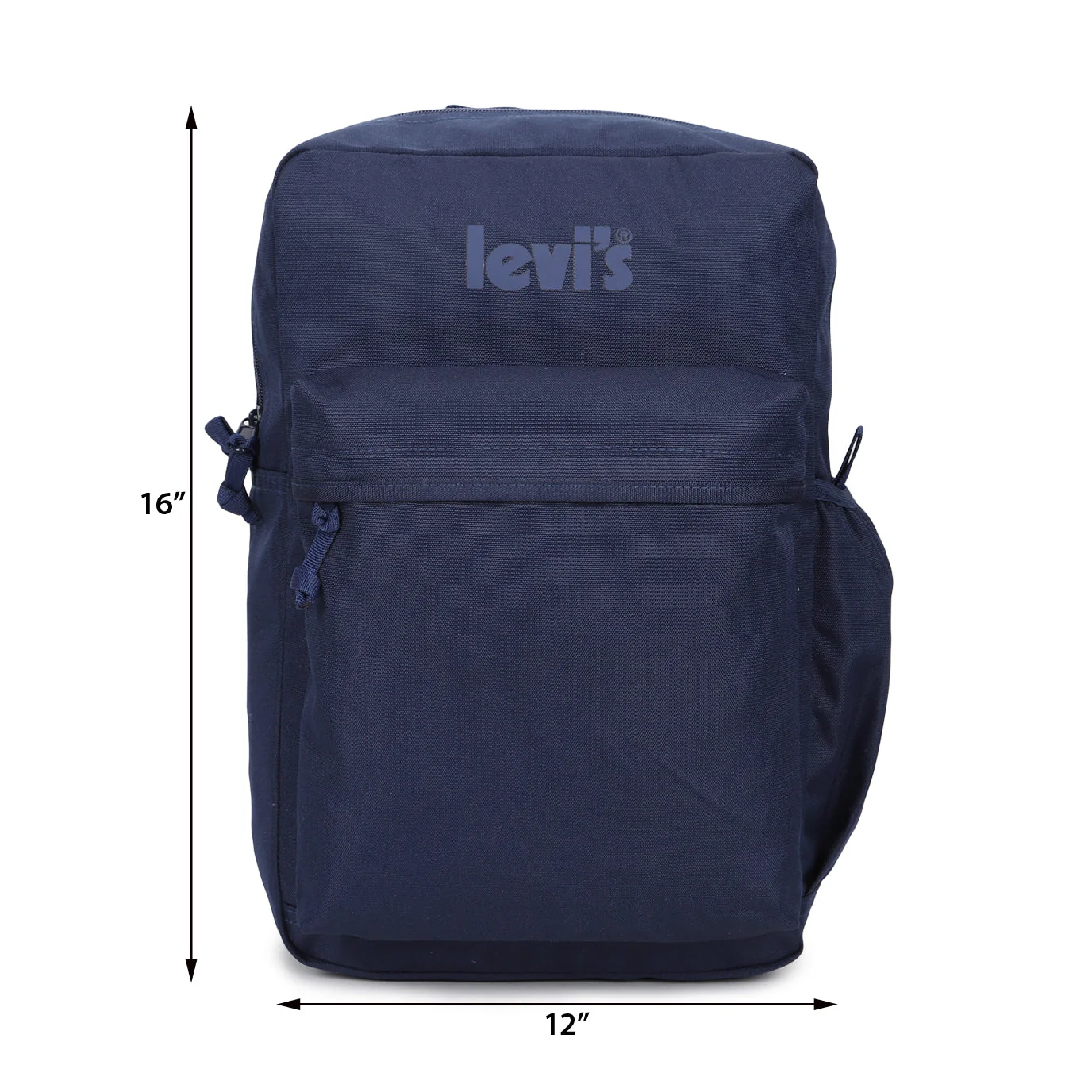 Men's Navy Solid Backpack - Image 6