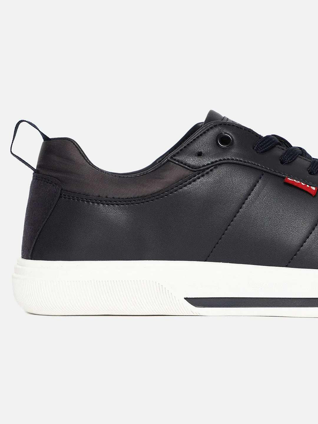 Men's Black Solid Shoes - Image 2
