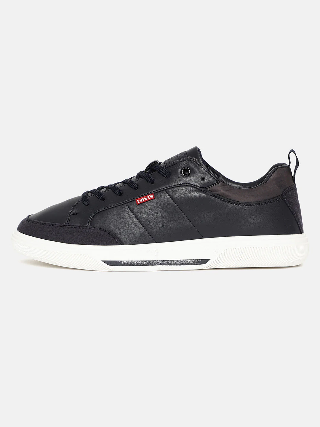 Men's Black Solid Shoes - Image 4