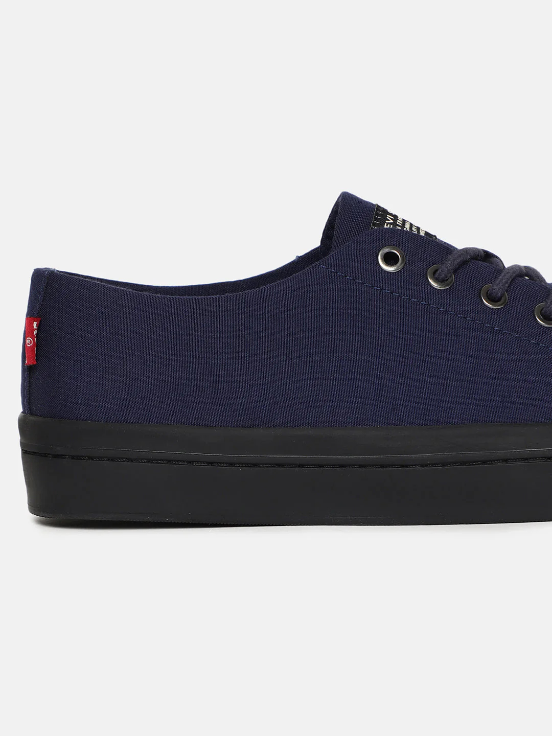 Men's Navy Solid Shoes - Image 2