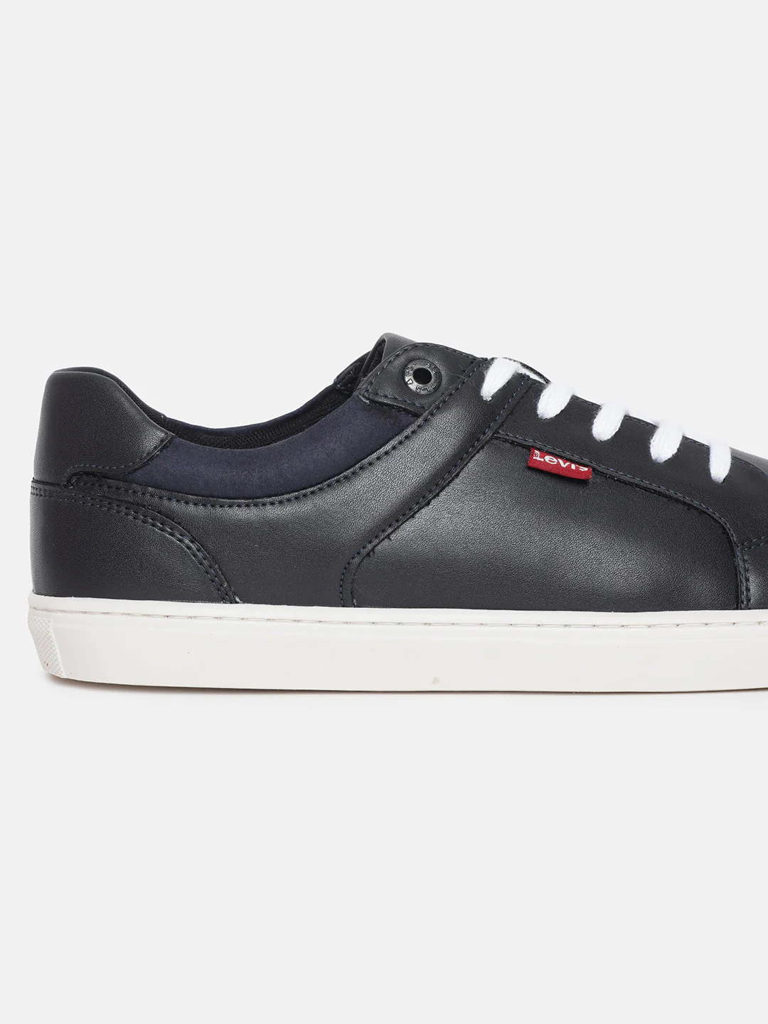 Men's Navy Solid Shoes - Image 2