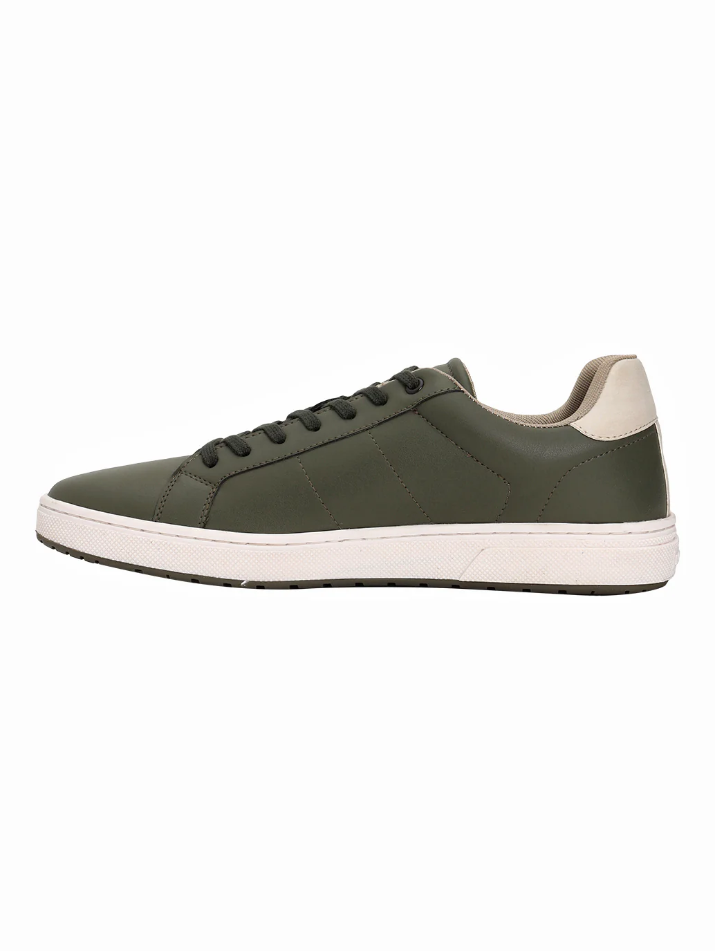 Men's Olive Colorblock Sneakers - Image 2