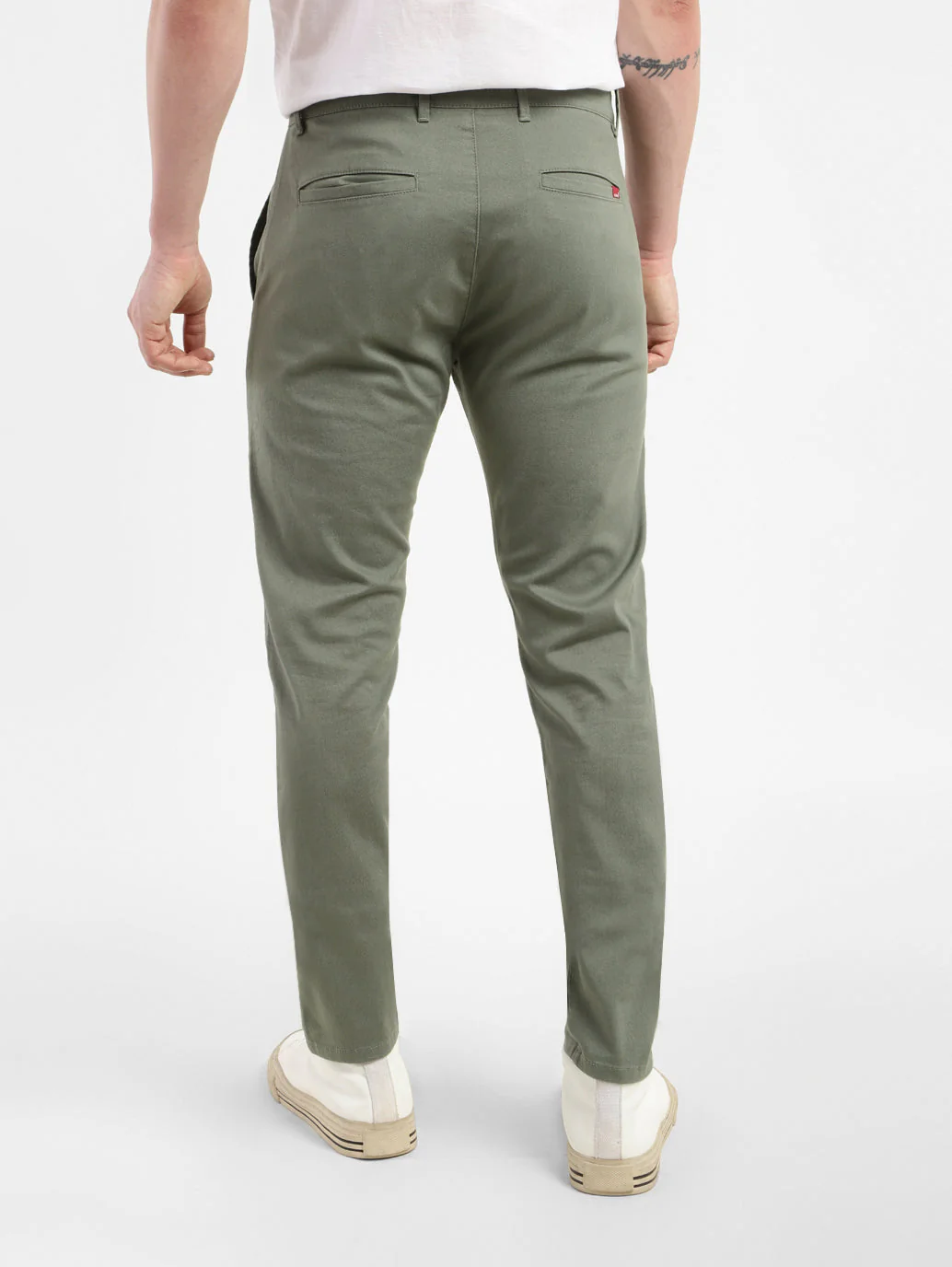 Men's Slim Tapered Fit Trousers - Image 3
