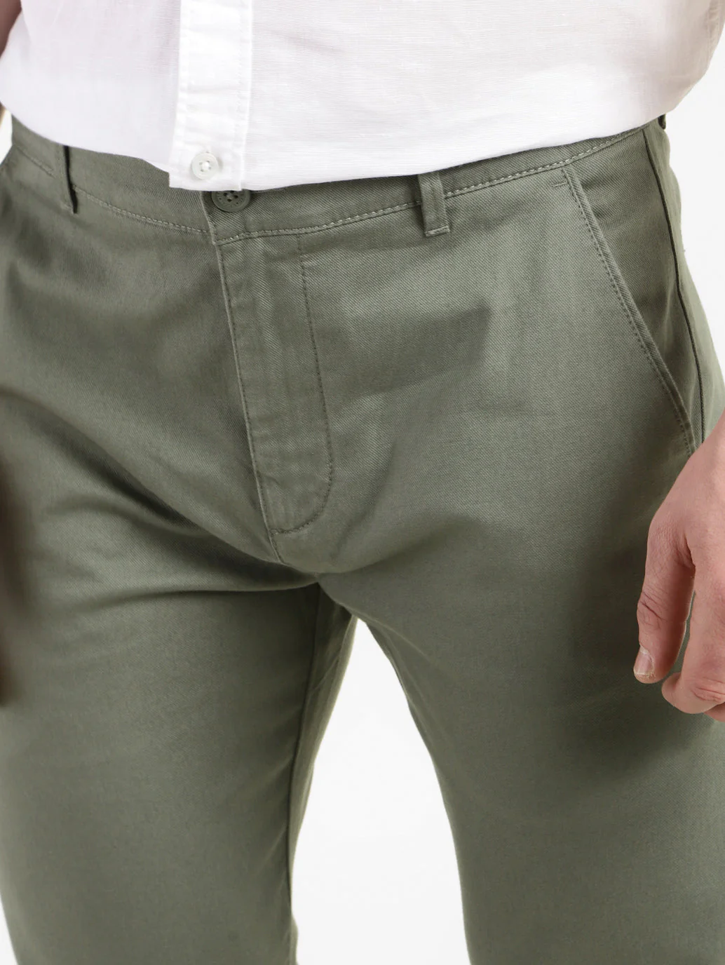 Men's Slim Tapered Fit Trousers - Image 5