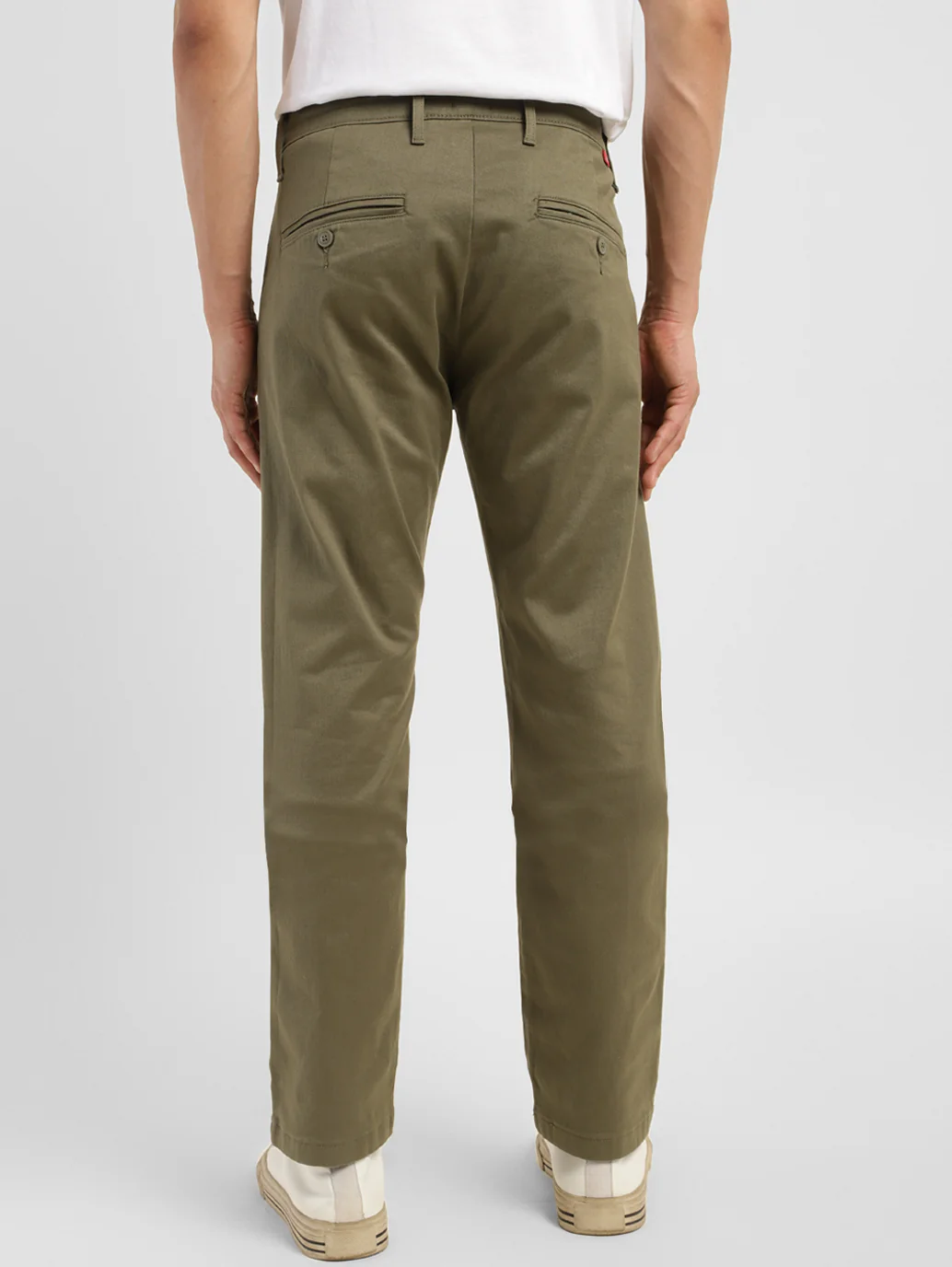 Men's 512 Green Slim Tapered Fit Chinos - Image 3