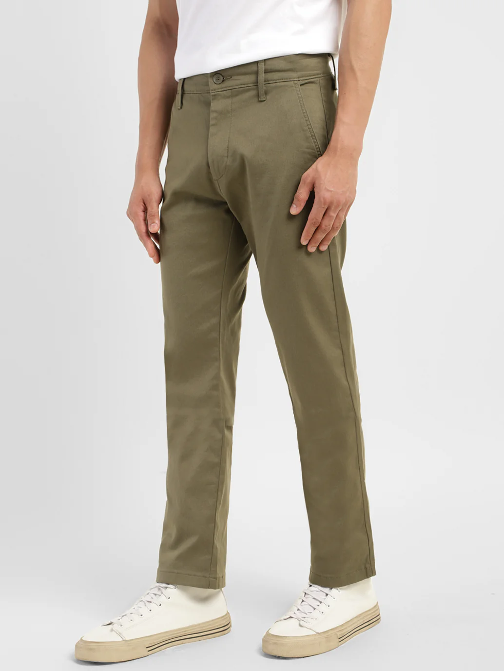 Men's 512 Green Slim Tapered Fit Chinos - Image 5