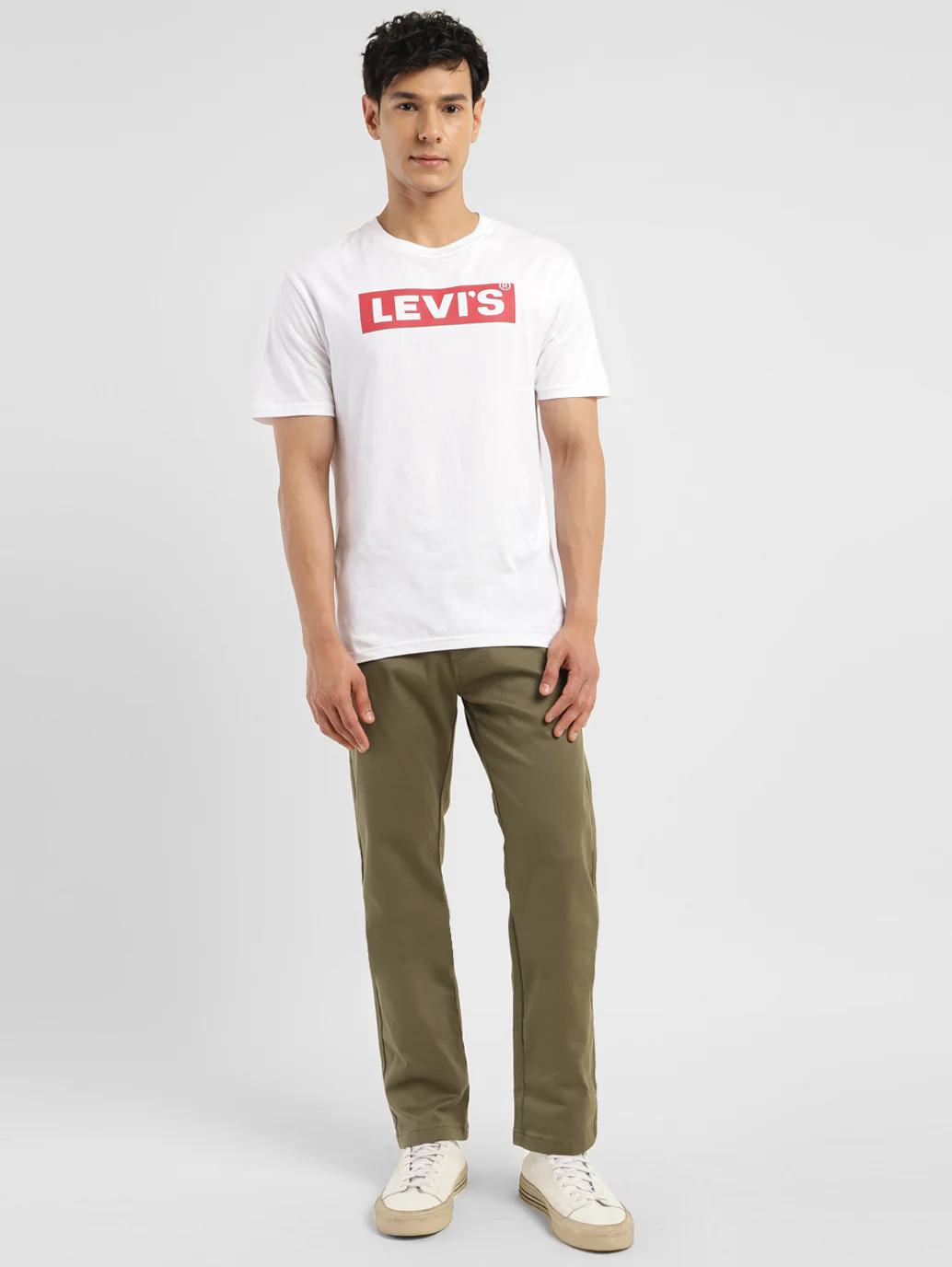 Men's 512 Green Slim Tapered Fit Chinos - Image 8
