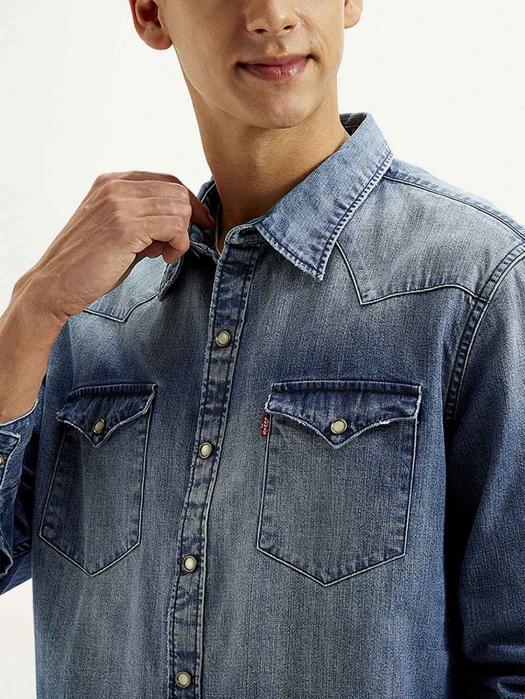 Men's Ombre Slim Fit Shirt - Image 4