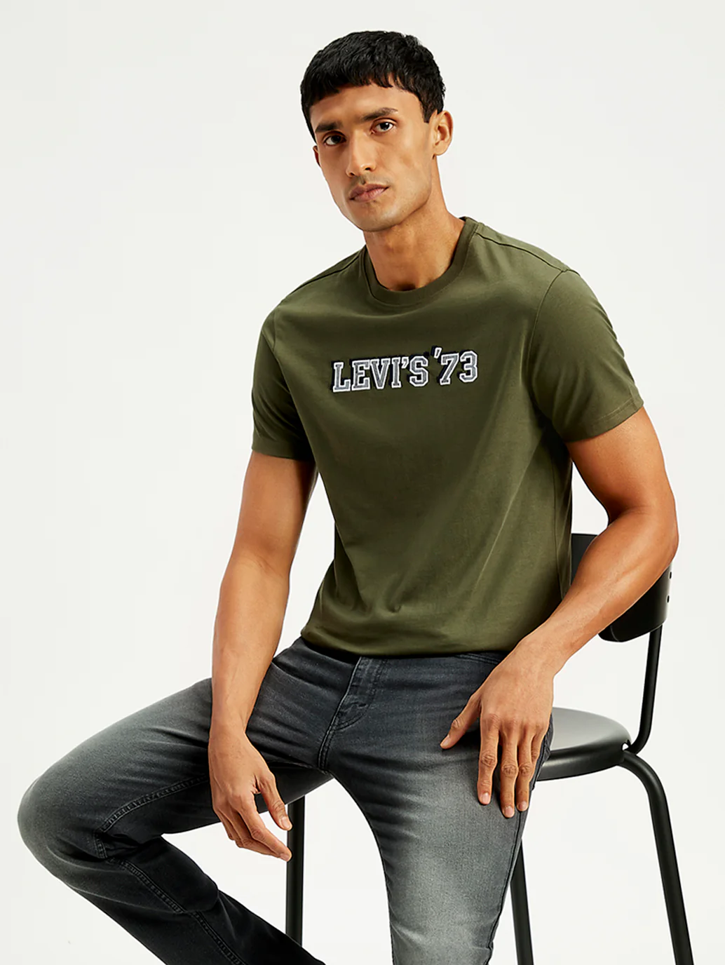 Men's Patchwork Slim Fit T-Shirt - Image 2