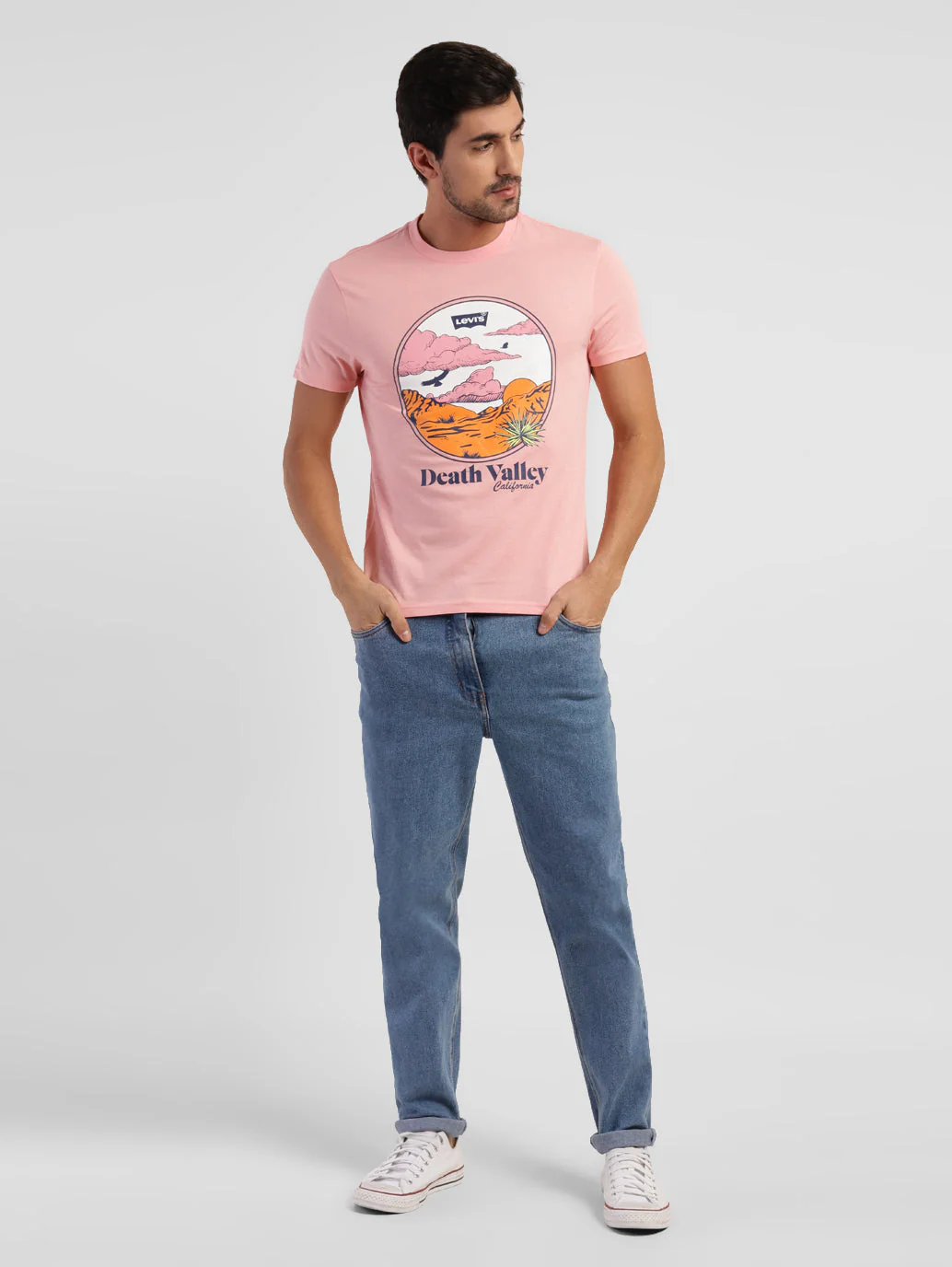 Men's Graphic Print Slim Fit T-shirt - Image 6