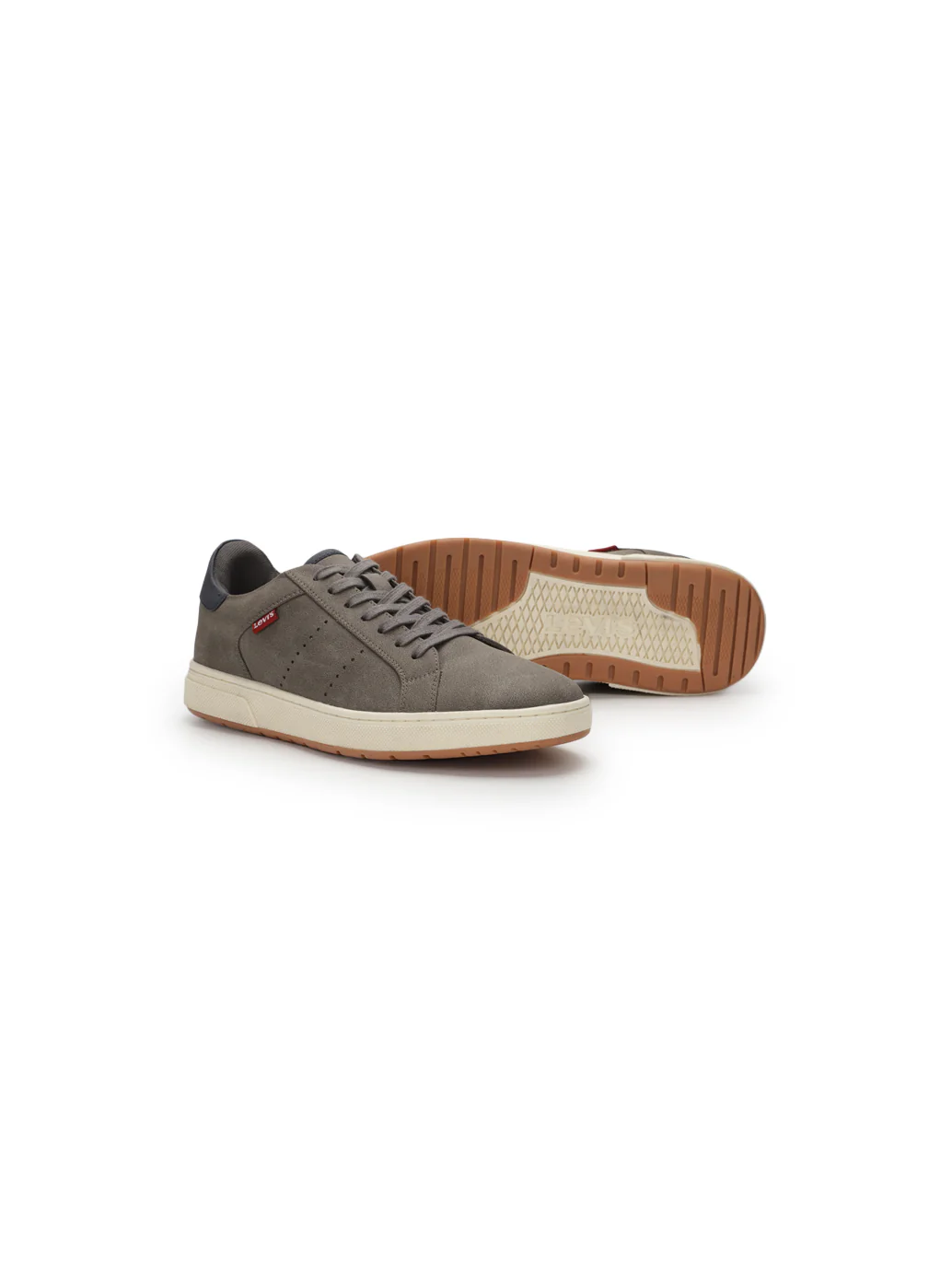 Men's Piper Grey Casual Shoes - Image 4