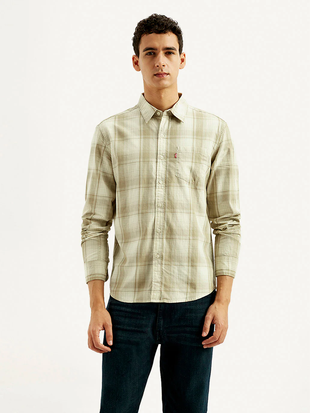 Men's Plaid Slim Fit Shirt - Image 5