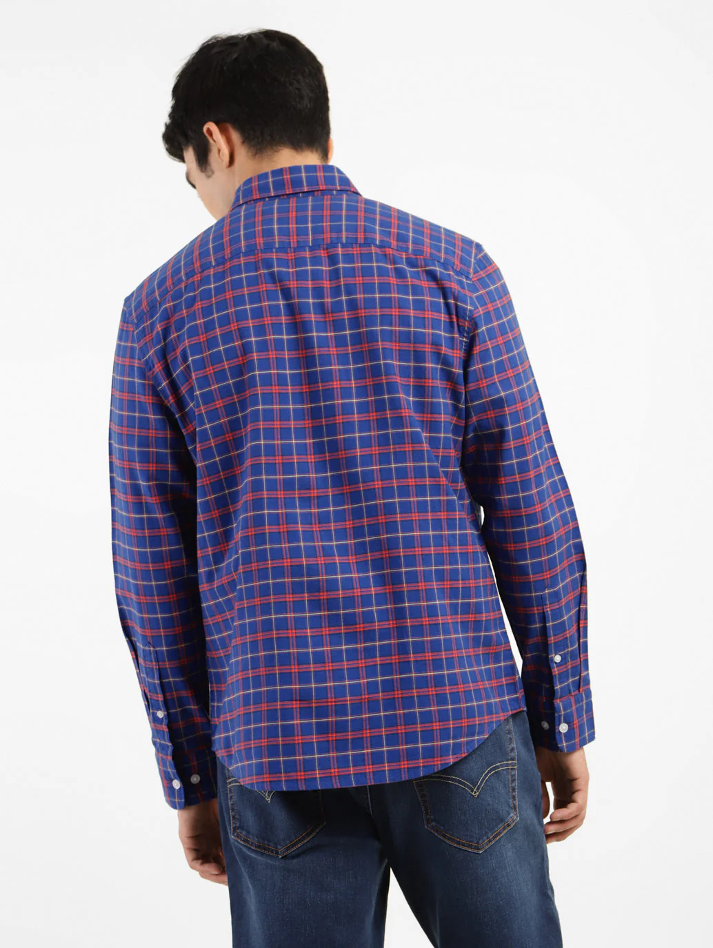 Men's Checkered Slim Fit Shirt - Image 3