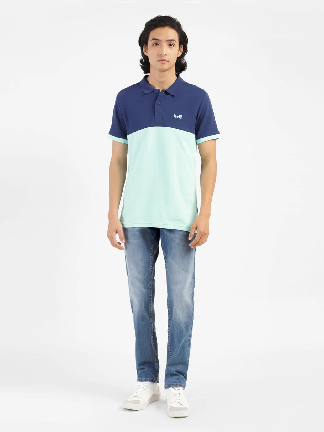 Men's Colorblock Polo T-shirt - Image 5