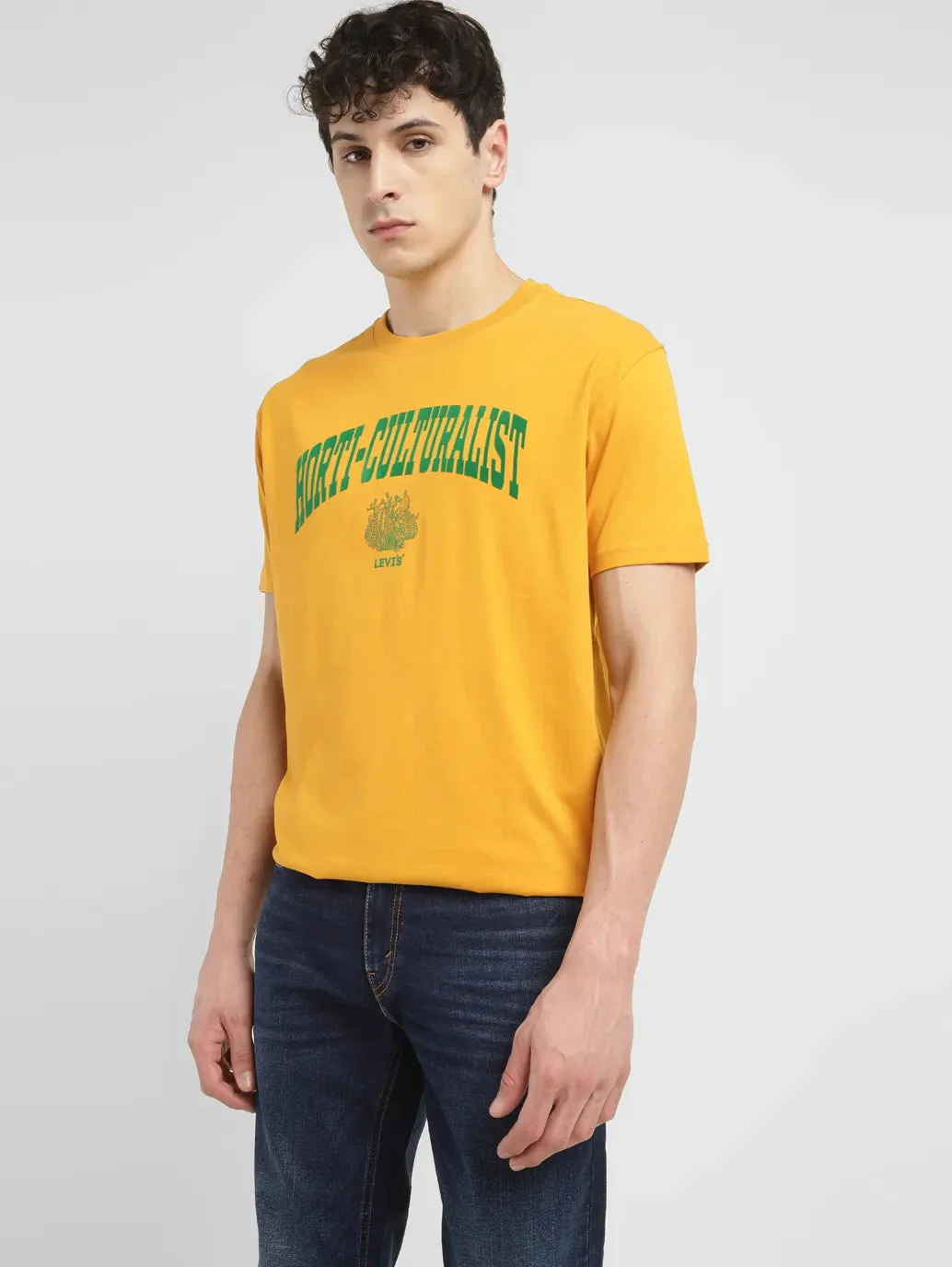 Men's Print Crew Neck T-shirt