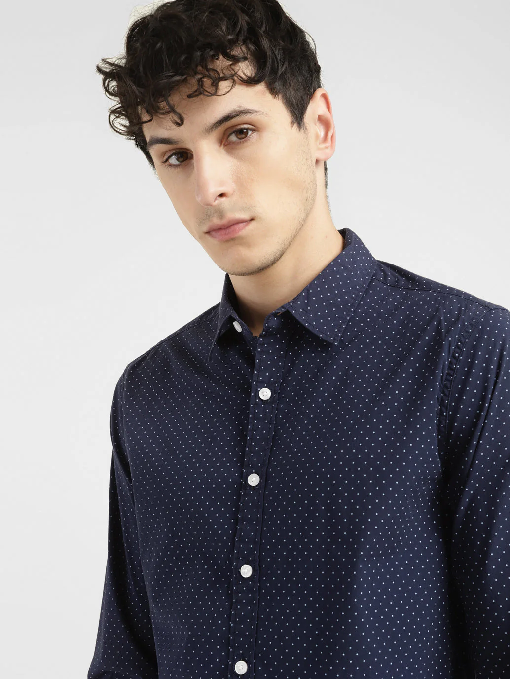 Men's Print Slim Fit Shirt - Image 4