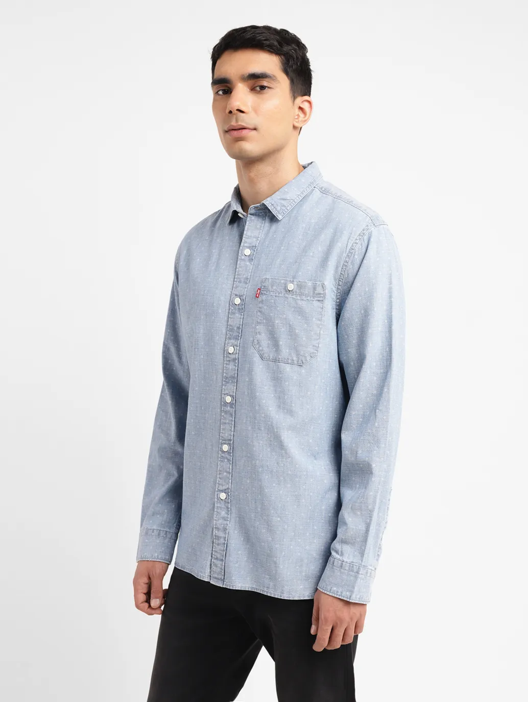 Men's Print Slim Fit Shirt - Image 4