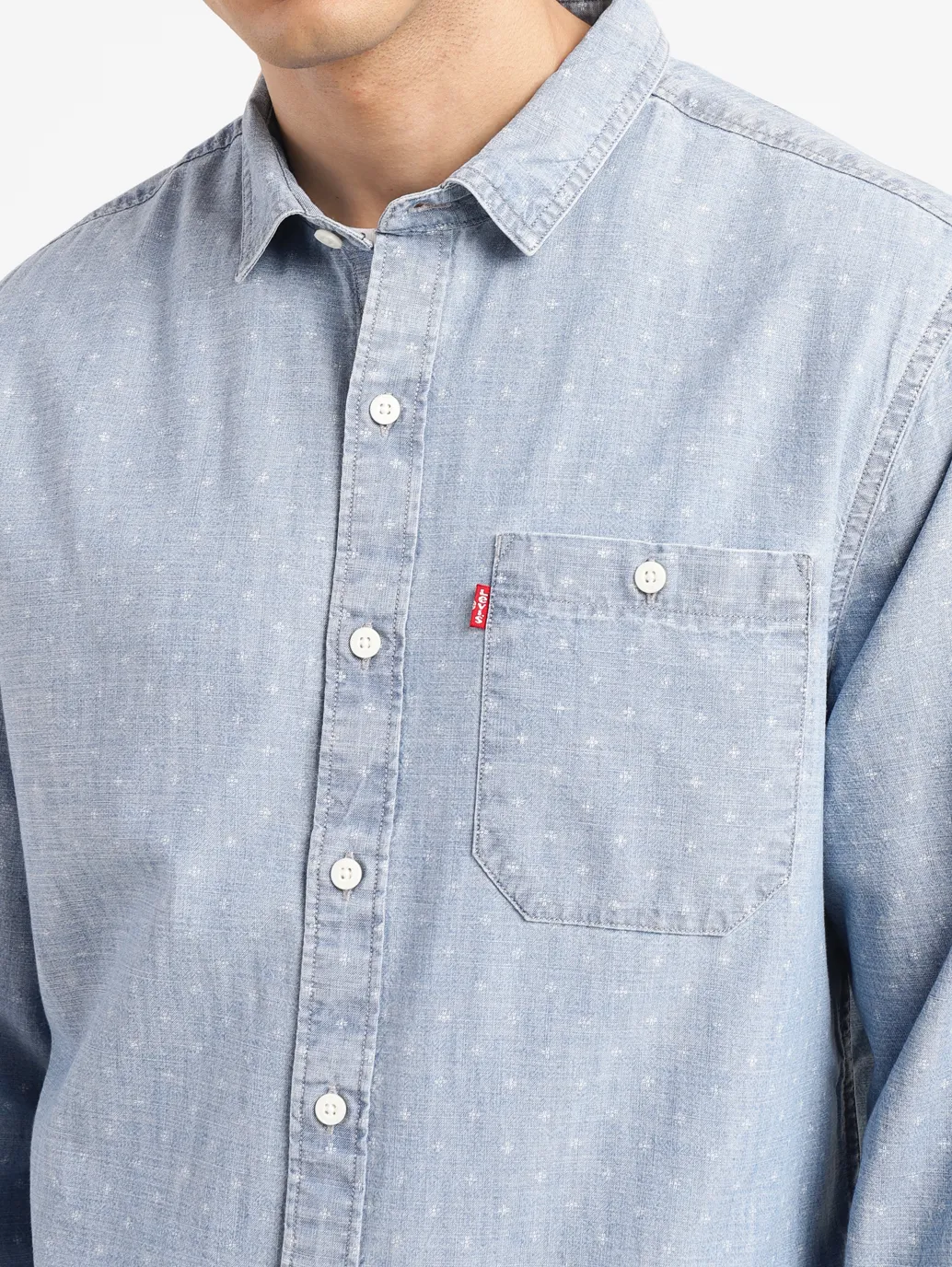 Men's Print Slim Fit Shirt - Image 5